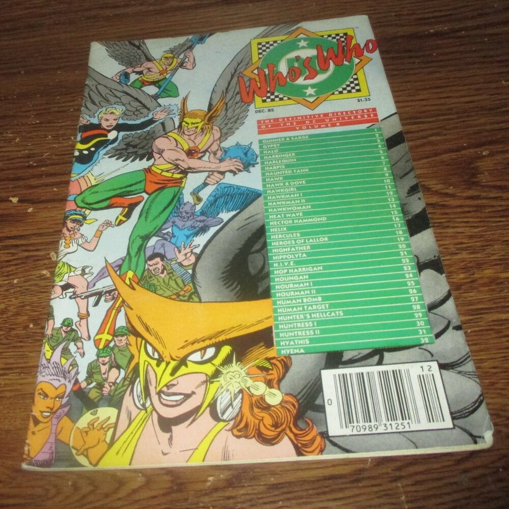 DC Comics Who's Who: The Definitive Directory - Volume 10 (DC Comics, 1985)